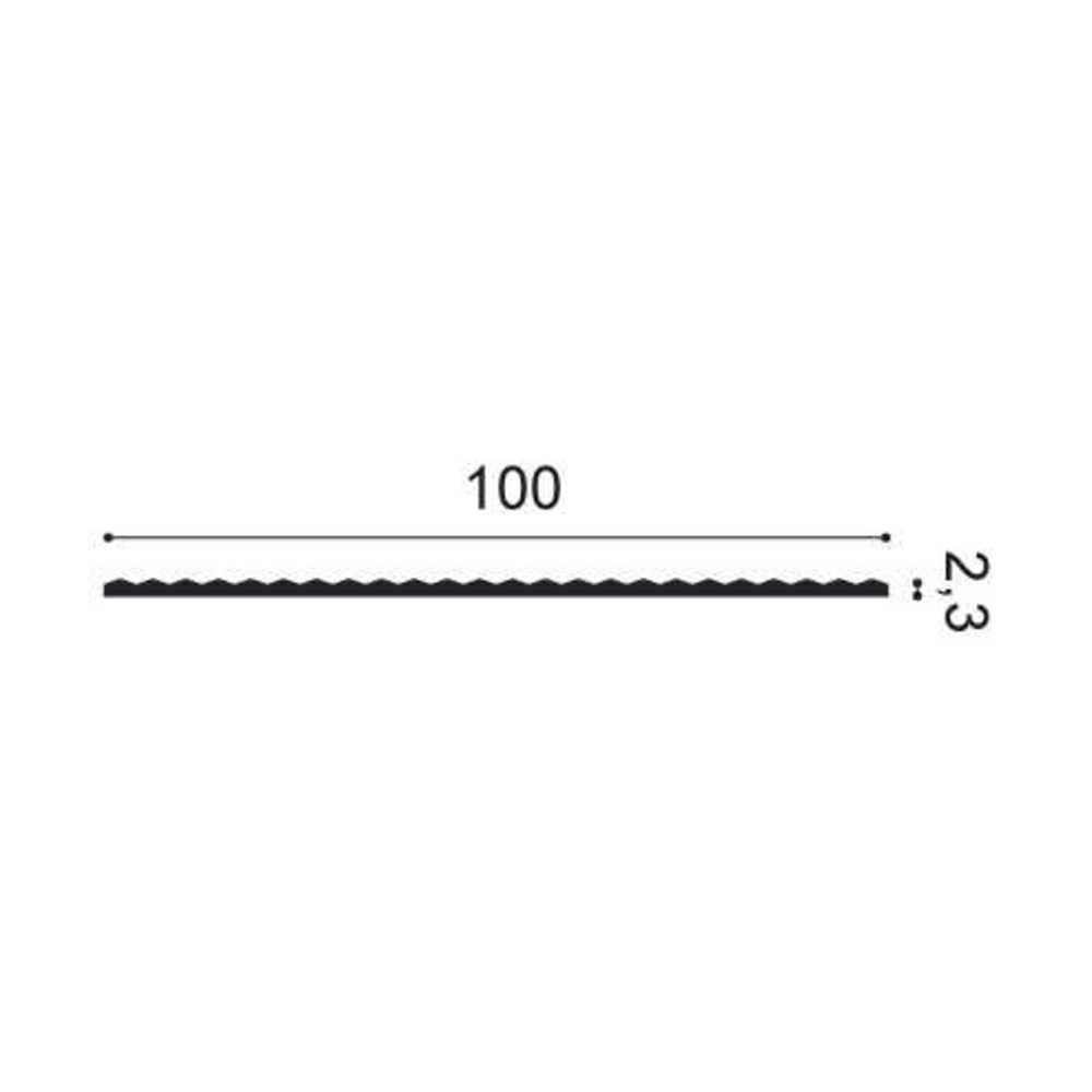 Orac Decor W117 Slope 3D Wandpaneel - L 100 x H 100 x B 2,3 cm